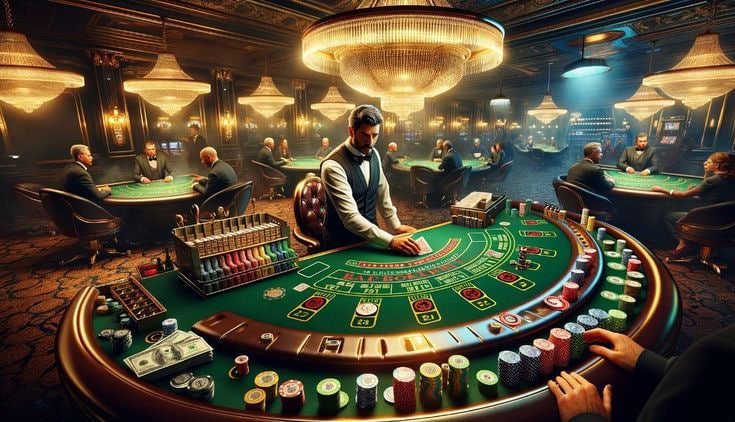 Dealer langsung berkualitas HD Live-dealer studio dengan pemandangan multi-kamera